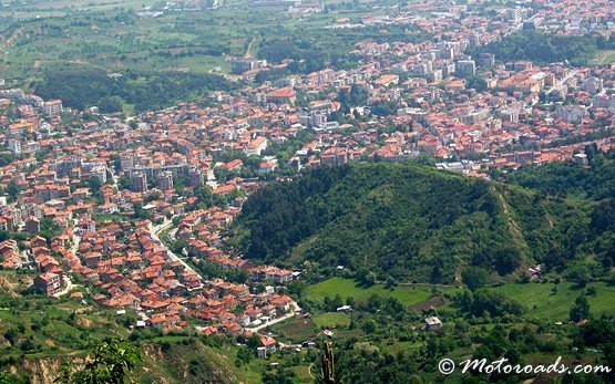 Vista de pájaro, Gotse Delchev