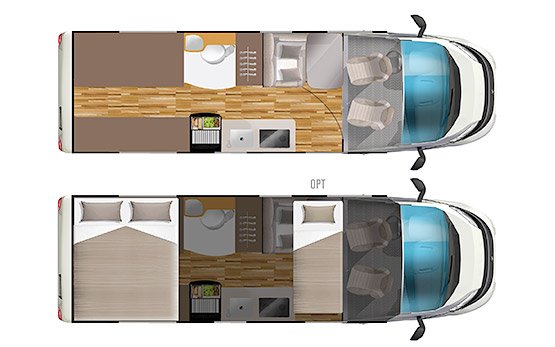 Laika Kosmo 6.0 alquiler de furgoneta camper - exterior